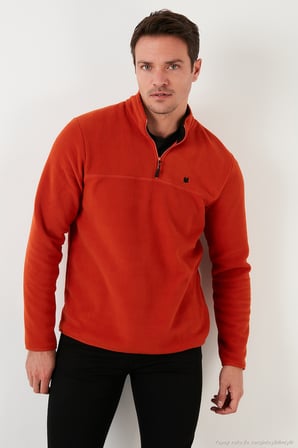 Buratti Slim Fit Anti-Pilling Tüylenme Yapmayan Şardonlu Soğuk Geçirmez  2'li Paket Polar Erkek POLAR 5906001S2