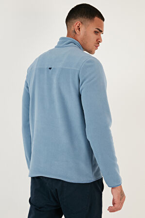 Buratti Slim Fit Anti-Pilling Tüylenme Yapmayan Bato Yaka Şardonlu 2'li Paket Polar Erkek POLAR 5906001S2