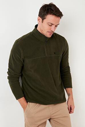 Buratti Slim Fit Anti-Pilling Tüylenme Yapmayan Bato Yaka Şardonlu 2'li Paket Polar Erkek POLAR 5906001S2