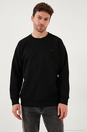 Buratti Streç Pamuklu Relaxed Fit Bisiklet Yaka 2'li Paket Sweat Erkek SWEAT 5901210S2