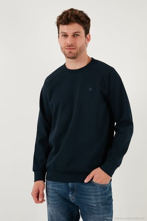 Buratti Streç Pamuklu Relaxed Fit Bisiklet Yaka 2'li Paket Sweat Erkek SWEAT 5901210S2
