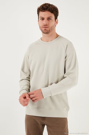 Buratti Streç Pamuklu Relaxed Fit Bisiklet Yaka 2'li Paket Sweat Erkek SWEAT 5901210S2