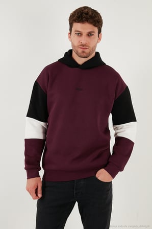 Buratti Pamuklu Relaxed Fit Kapüşonlu İçi Tüylü Yumuşak Şardonlu 2' li Paket Sweat Erkek SWEAT 5905299S2