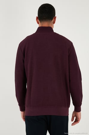 Buratti Pamuklu Regular Fit Yarım Fermuarlı Dik Yaka 2'li Paket Sweat Erkek SWEAT 5905716S2