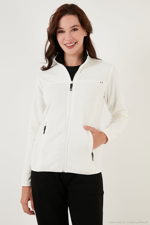 Lela Slim Fit Yumuşak Dokulu Anti-Pilling Tüylenme Yapmayan 2'li Paket Polar Bayan POLAR 590700200S2