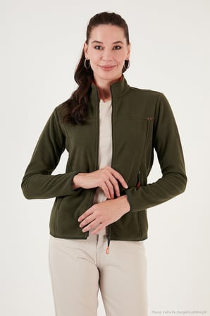 Lela Slim Fit Yumuşak Dokulu Anti-Pilling Tüylenme Yapmayan 2'li Paket Polar Bayan POLAR 590700200S2