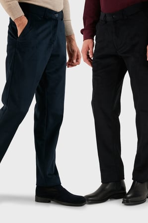 Buratti Normal Bel Regular Fit Düz Paça 2'li Paket Kadife Pantolon Erkek KADİFE PANTOLON 645MERLINS2