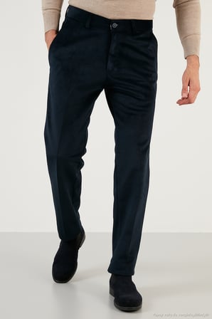Buratti Normal Bel Regular Fit Düz Paça 2'li Paket Kadife Pantolon Erkek KADİFE PANTOLON 645MERLINS2