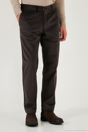 Buratti Normal Bel Regular Fit Düz Paça 2'li Paket Kadife Pantolon Erkek KADİFE PANTOLON 645MERLINS2