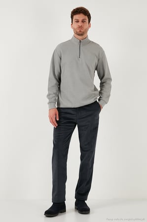 Buratti Normal Bel Regular Fit Düz Paça 2'li Paket Kadife Pantolon Erkek KADİFE PANTOLON 645MERLINS2