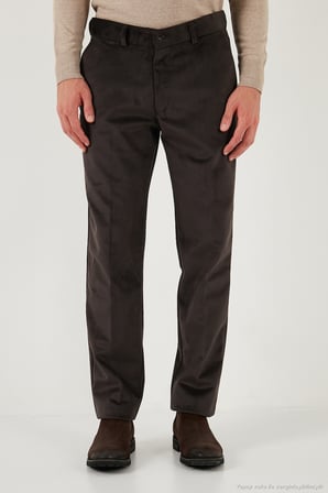 Buratti Normal Bel Regular Fit Düz Paça 2'li Paket Kadife Pantolon Erkek KADİFE PANTOLON 645MERLINS2