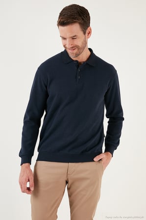 Buratti Pamuk Karışımlı Regular Fit 2'li Paket Polo Yaka Kazak Erkek POLO YAKA KAZAK 456223S2