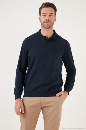 Buratti Pamuk Karışımlı Regular Fit 2'li Paket Polo Yaka Kazak Erkek POLO YAKA KAZAK 456223S2