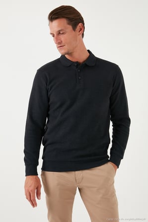 Buratti Pamuk Karışımlı Regular Fit 2'li Paket Polo Yaka Kazak Erkek POLO YAKA KAZAK 456223S2