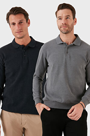 Buratti Erkek Polo Yaka Kazak 456223S2