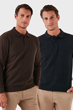 Buratti Erkek Polo Yaka Kazak 456223S2