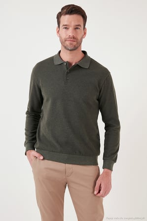 Buratti Pamuk Karışımlı Regular Fit 2'li Paket Polo Yaka Kazak Erkek POLO YAKA KAZAK 456223S2
