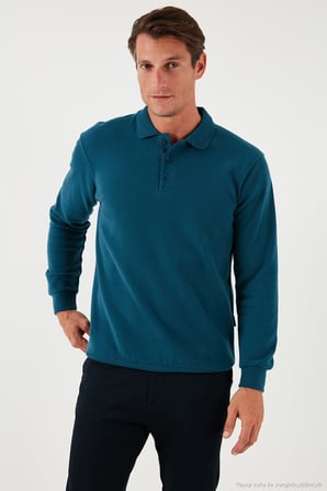 Buratti Pamuk Karışımlı Regular Fit 2'li Paket Polo Yaka Kazak Erkek POLO YAKA KAZAK 456223S2