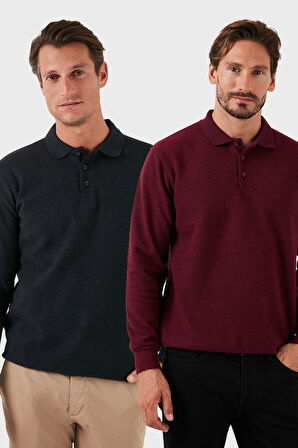 Buratti Erkek Polo Yaka Kazak 456223S2