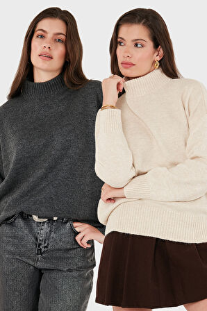 Lela Kadın Kazak 680KZ00469S2