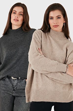 Lela Kadın Kazak 680KZ00469S2