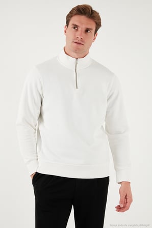 Buratti Pamuklu Regular Fit Dik Yaka 2'li Paket Sweat Erkek SWEAT 59052592S2
