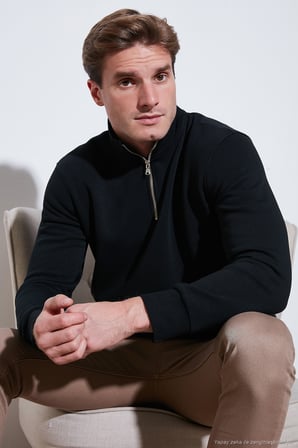 Buratti Pamuklu Regular Fit Dik Yaka 2'li Paket Sweat Erkek SWEAT 59052592S2
