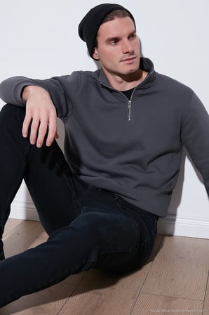 Buratti Pamuklu Regular Fit Dik Yaka 2'li Paket Sweat Erkek SWEAT 59052592S2
