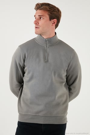 Buratti Pamuklu Regular Fit Dik Yaka 2'li Paket Sweat Erkek SWEAT 59052592S2