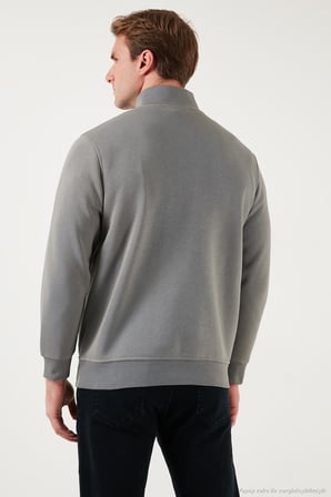 Buratti Pamuklu Regular Fit Dik Yaka 2'li Paket Sweat Erkek SWEAT 59052592S2