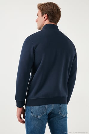 Buratti Pamuklu Regular Fit Dik Yaka 2'li Paket Sweat Erkek SWEAT 59052592S2