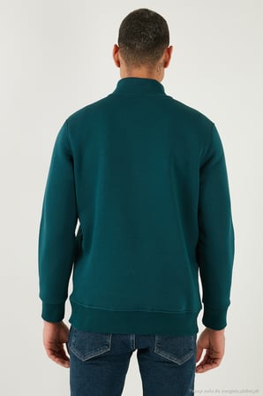 Buratti Pamuklu Regular Fit Dik Yaka 2'li Paket Sweat Erkek SWEAT 59052592S2