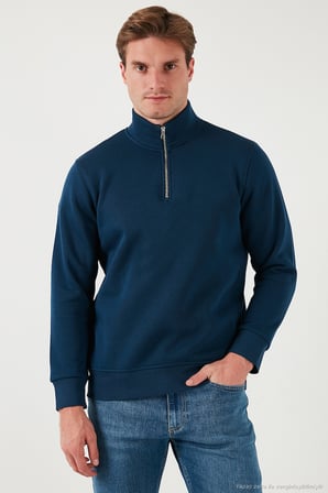 Buratti Pamuklu Regular Fit Dik Yaka 2'li Paket Sweat Erkek SWEAT 59052592S2