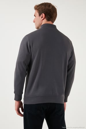 Buratti Pamuklu Regular Fit Dik Yaka 2'li Paket Sweat Erkek SWEAT 59052592S2