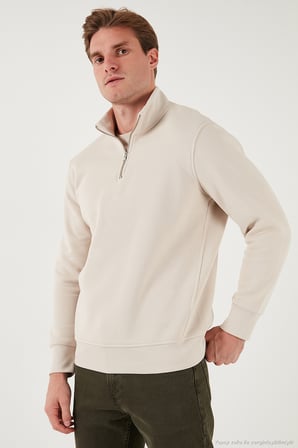 Buratti Pamuklu Regular Fit Dik Yaka 2'li Paket Sweat Erkek SWEAT 59052592S2