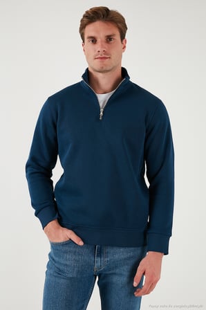 Buratti Pamuklu Regular Fit Dik Yaka 2'li Paket Sweat Erkek SWEAT 59052592S2