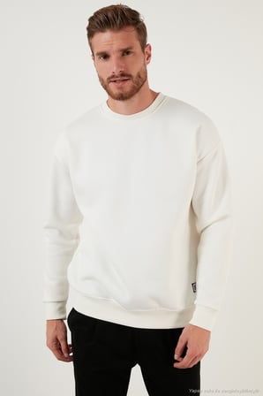 Buratti Regular Fit Bisiklet Yaka Şardonlu 2'li Paket Sweat Erkek SWEAT 5905255S2