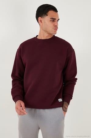 Buratti Regular Fit Bisiklet Yaka Şardonlu 2'li Paket Sweat Erkek SWEAT 5905255S2