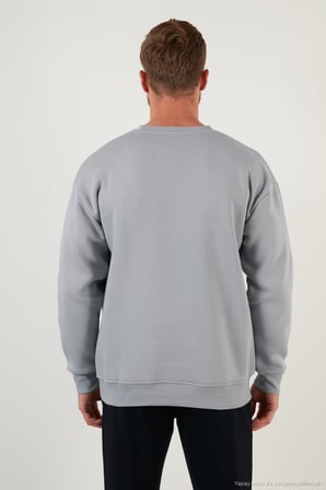 Buratti Regular Fit Bisiklet Yaka Şardonlu 2'li Paket Sweat Erkek SWEAT 5905255S2