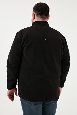 Buratti Regular Fit Anti-Pilling Büyük Beden Dik Yaka Kışlık Şardonlu 2'li Paket Polar Erkek POLAR 5906001BS2