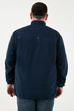 Buratti Regular Fit Anti-Pilling Büyük Beden Dik Yaka Kışlık Şardonlu 2'li Paket Polar Erkek POLAR 5906001BS2