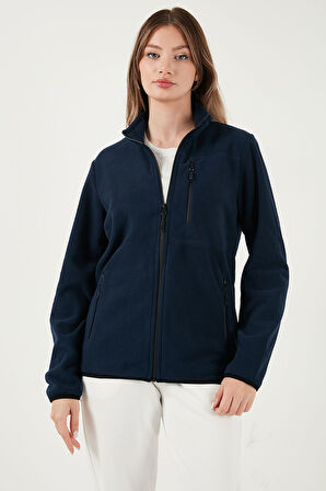 Buratti Slim Fit Cepli Fermuarlı Anti-Pilling Tüylenme Yapmayan Soğuk Geçirmez Polar Hırka Unisex HIRKA 5906028S1