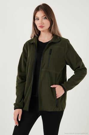 Buratti Slim Fit Cepli Fermuarlı Anti-Pilling Tüylenme Yapmayan Soğuk Geçirmez Polar Hırka Unisex HIRKA 5906028S1