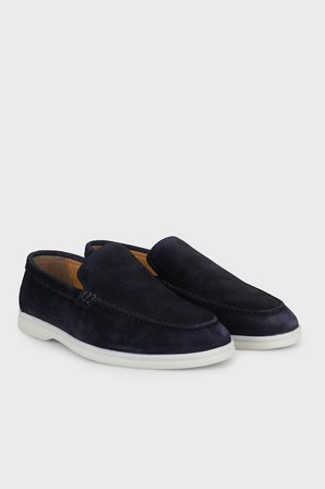 Marco Rossi Süet Loafer Ayakkabı Erkek AYAKKABI 1527323L1 LACİVERT