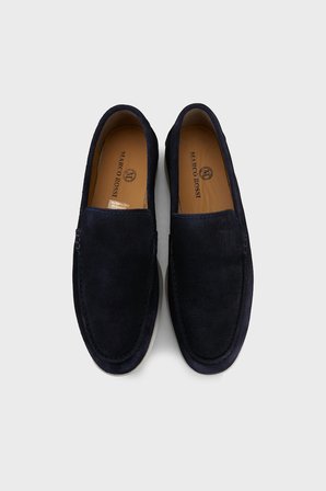 Marco Rossi Süet Loafer Ayakkabı Erkek AYAKKABI 1527323L1 LACİVERT