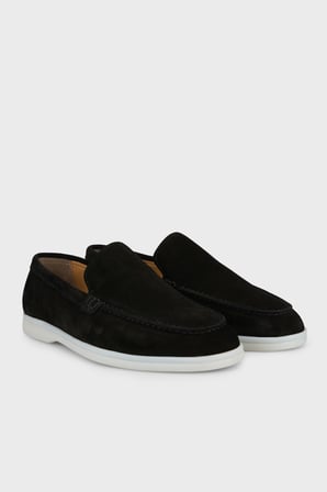 Marco Rossi Süet Loafer Ayakkabı Erkek AYAKKABI 1527323S1 SİYAH
