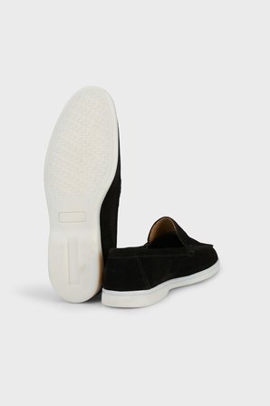 Marco Rossi Süet Loafer Ayakkabı Erkek AYAKKABI 1527323S1 SİYAH