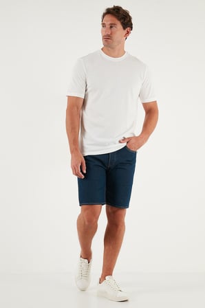 Buratti Pamuklu Regular Fit Bisiklet Yaka 3'lü Paket T Shirt Erkek T SHİRT 59020204S3 Siyah-Mavi-Ekru