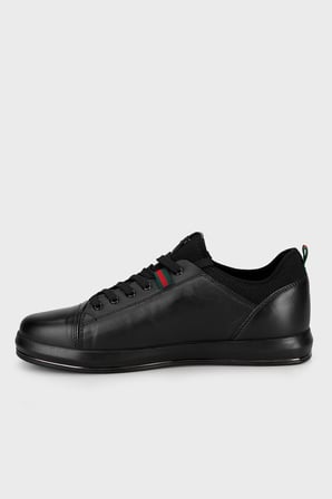 Marcomen Hakiki Deri Sneaker Ayakkabı Erkek AYAKKABI 15210397S6 SİYAH