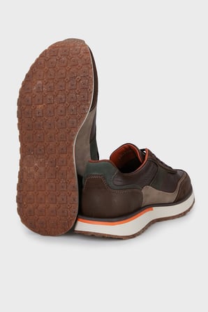 Marcomen Hakiki Deri Sneaker Ayakkabı Erkek AYAKKABI 15218283K3 KAHVE